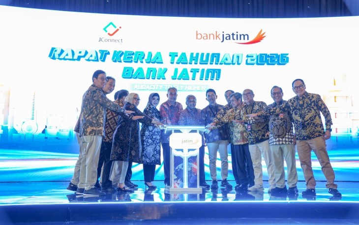 PT Bank Pembangunan Daerah Jawa Timur Tbk (Bank Jatim) telah menyelenggarakan Rapat Kerja Tahunan (Rakerta) Tahun 2026 pada hari Jumat-Sabtu (6-7 Februari 2026)