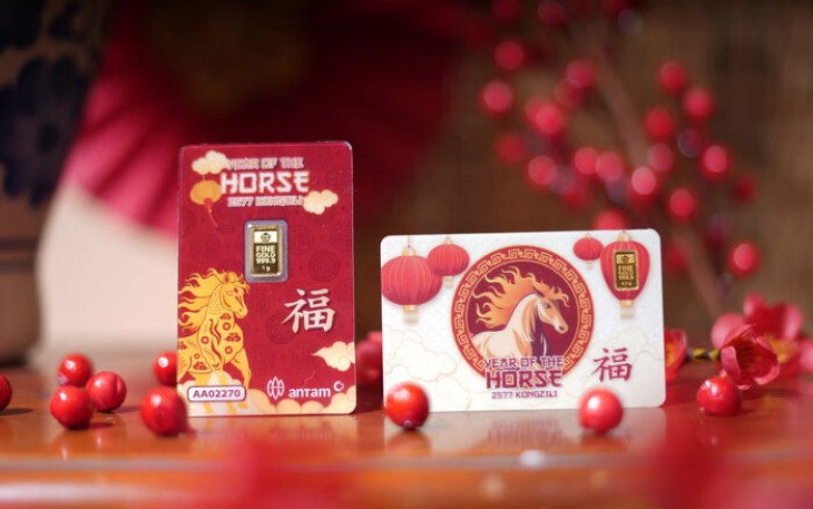 ANTAM Luncurkan Emas Batangan Tematik Imlek “Year of the Horse”