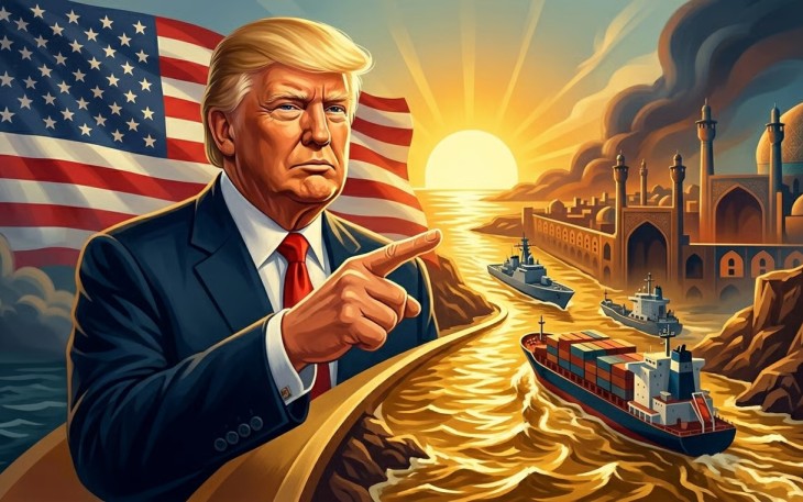 Amerika Serikat Blokade Selat Hormuz