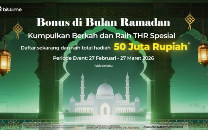 Bittime Ramadan Referral Rewards, Berkah di Tengah Gejolak Volatilitas Pasar