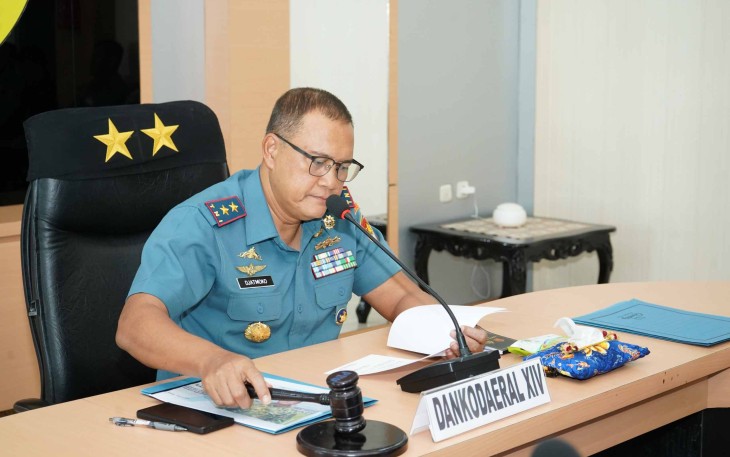 Dankodaeral XIV Laksamana Muda TNI Djatmoko 