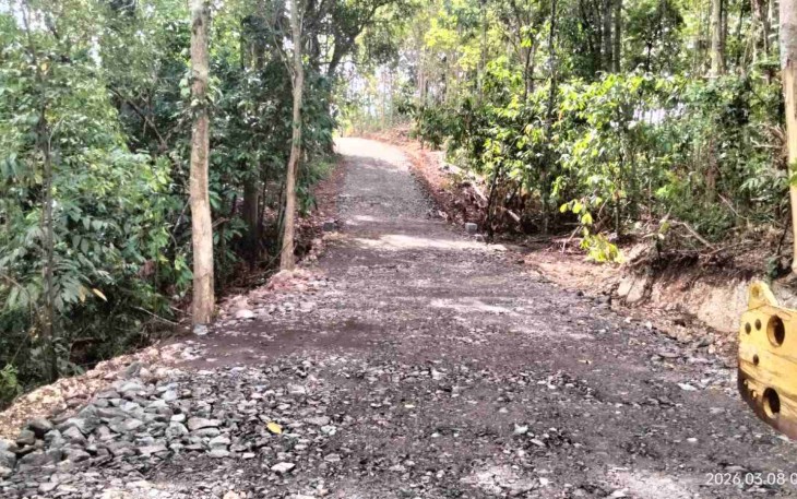 Sasaran fisik perbaikan jalan desa
