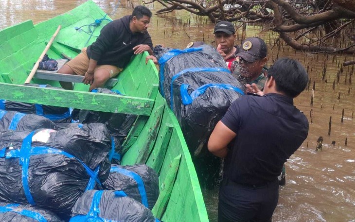 Pembongkaran 47 ballpres di perbatasan 