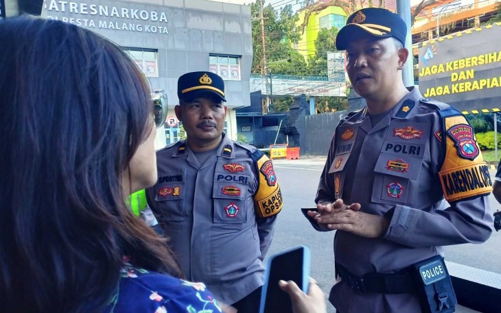Pengamanan ibadah Jum'at Agung