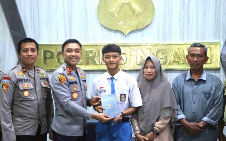 Kapolres Ngawi AKBP Prayoga Angga Widyatama