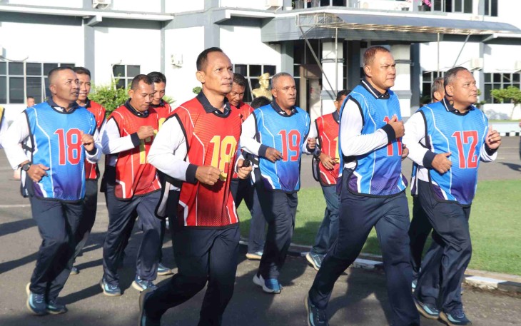 Tes Samapta prajurit Kodaeral XIV Sorong