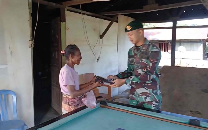 Peduli warga Maumutin