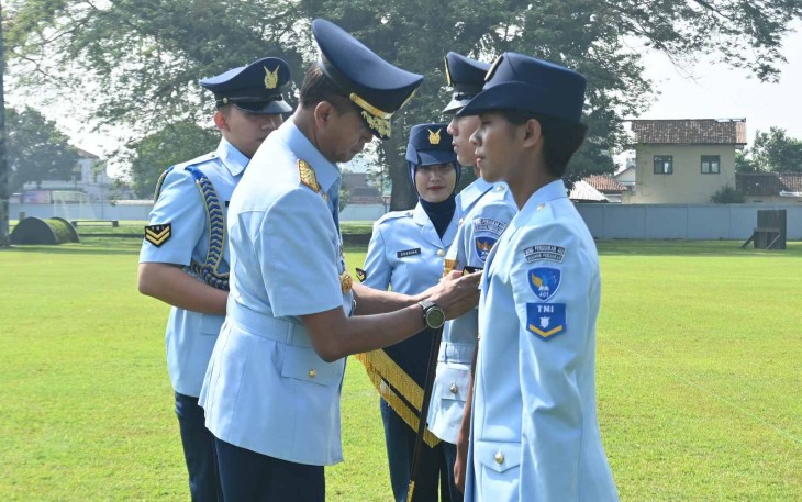 Pelantikan 600 Semaba PK TNI AU A-57