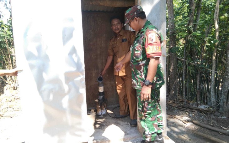 Sumur bor TMMD ke-128 Kodim 0820/Probolinggo