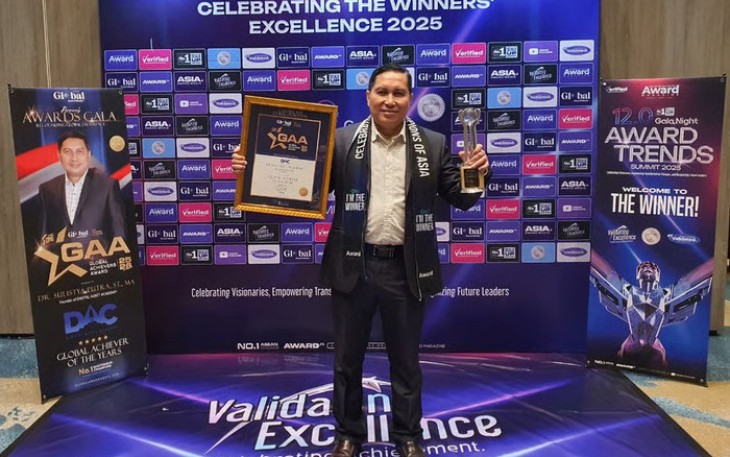 Digital Asset Academy Pelopor Ternak Emas Fisik DAC.GOLD Menangkan Global Achiever of The Year Award 2025