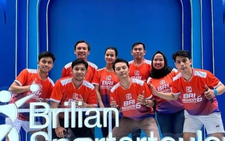 Dipenuhi Talenta Muda, Tim Bulutangkis BRI Region 6 Penuh Energi untuk Berprestasi