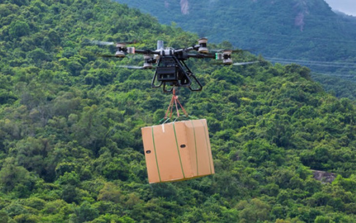 Drone Angkut DJI FlyCart 100 Dukung Pengiriman Barang Tanpa Mendarat