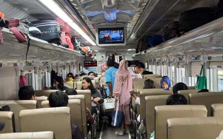 Hari Terakhir Periode Libur Imlek, Volume Penumpang KA di Stasiun Pekalongan Capai Empat Ribu Lebih
