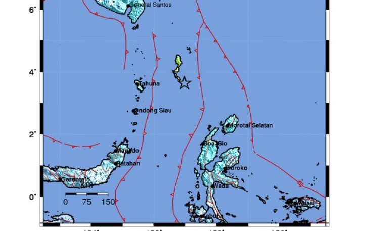 BMKG Kepulauan Talaud, Sulawesi Utara 