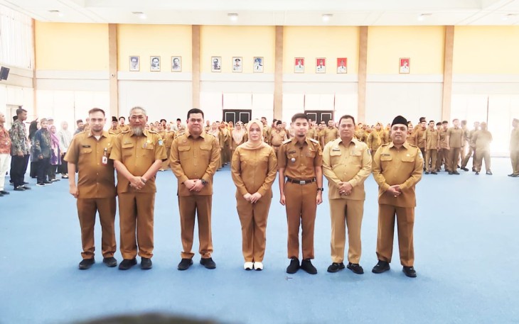 Wakil Bupati Jadi Pembina Apel Peringatan Hari Desa Nasional Tahun 2026 Tingkat Kabupaten Bintan 