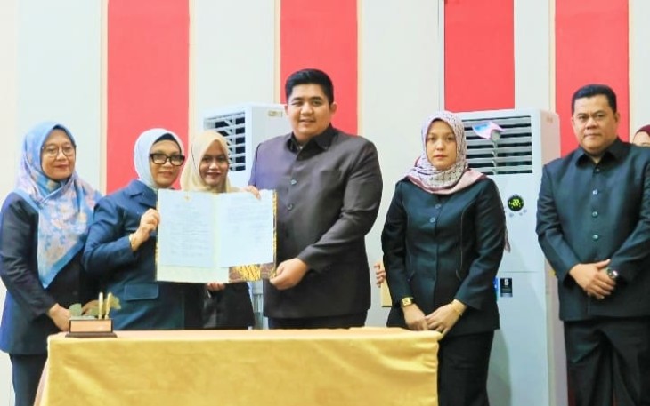 Rapat Paripurna Pengesahan Ranperda Bintan Karya Bahari