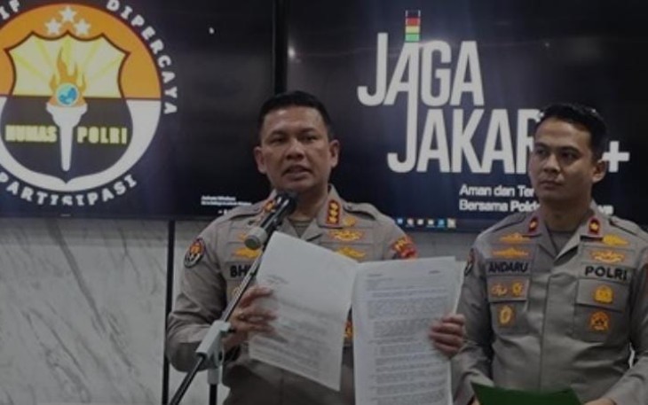 Kabid Humas Polda Metro Jaya Kombes Pol Budi Hermanto 