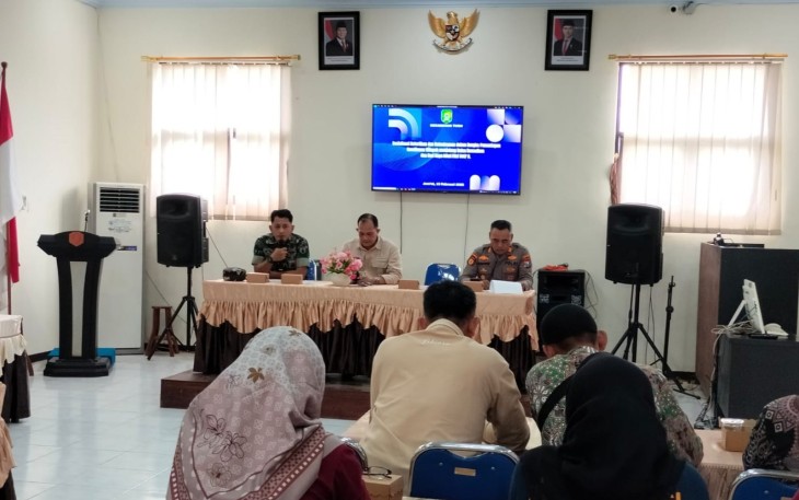 Penguatan kamtibmas di wilayah desa binaan 