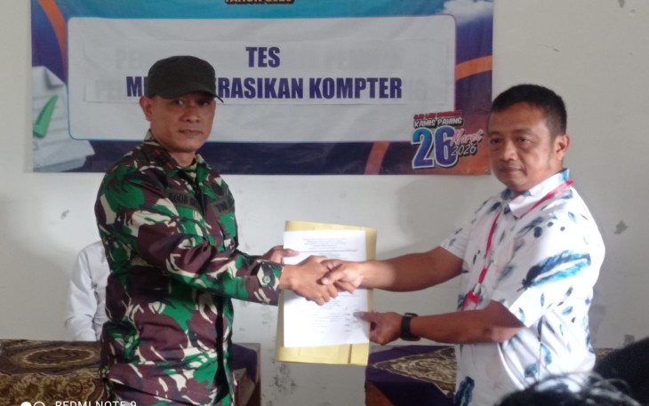 Danramil 0801/05 Nawangan Kapten Inf Agus N