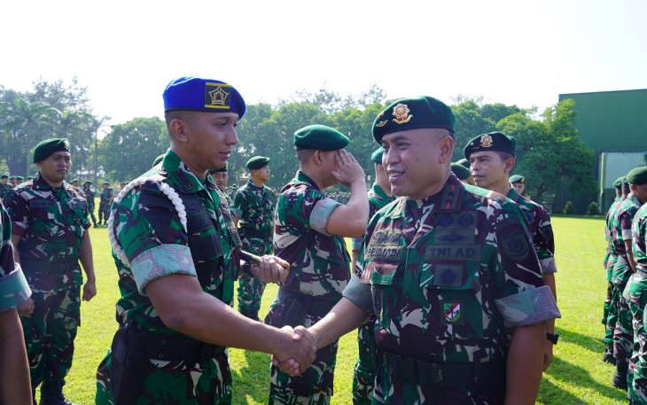 Acara Kenaikan Pangkat dan Halal Bi Halal Divif 2 
