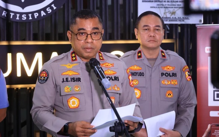 Kadiv Humas Polri Irjen Pol Jonny Eddison Isir