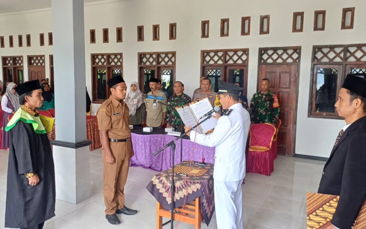 Pelantikan kasun wilahah desa binaan
