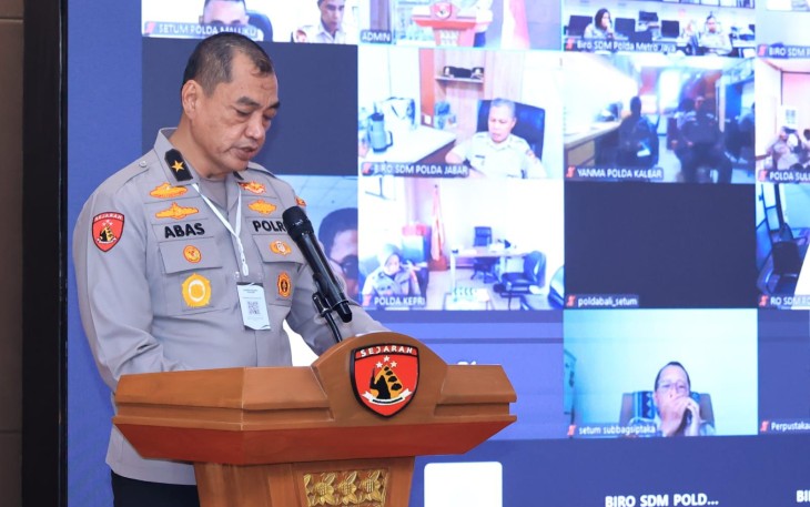 Kepala Pusat Sejarah Polri Brigjen Pol Abas Basuni
