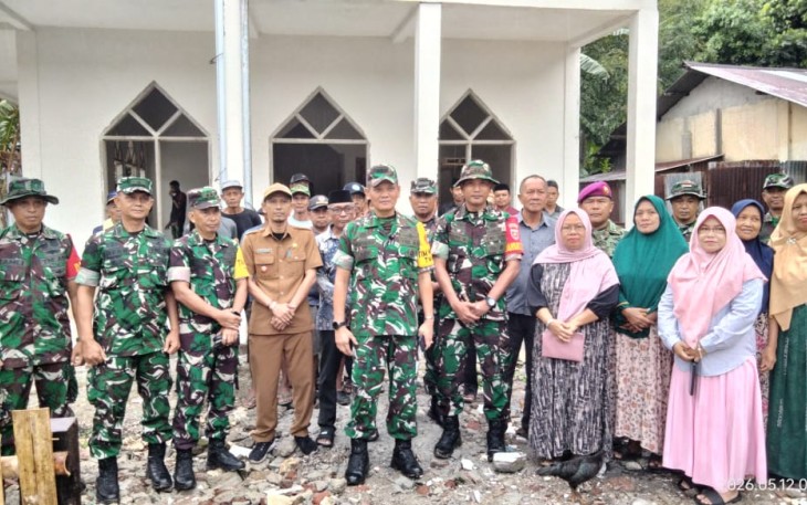 Kunjungan Tim Wasev TMMD ke-128 