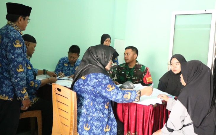 Komsos bersama Puskesmas Maron