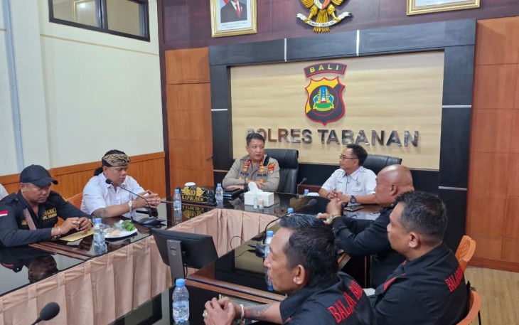 Ngopi Kamtibmas Polres Tabanan