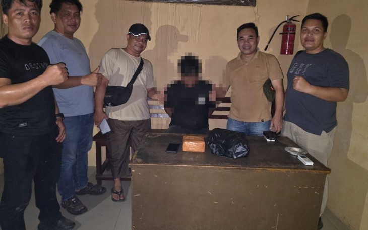 Kurir Sabu 1 Kg Tumbang Intel Kodim 0209/LB dan Polisi Bergerak Cepat