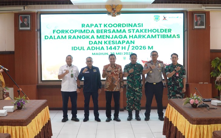 Forkopimda Kota Madiun Perkuat Sinergi Demi Kamtibmas Tetap Kondusif