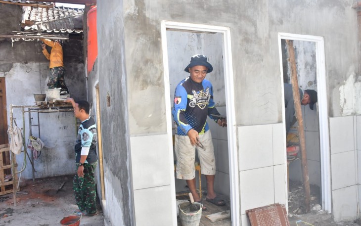 Rehab pangi asuhan di wilayah desa binaan