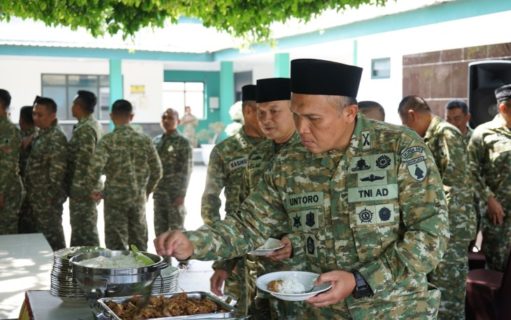 Danrem 081/DSJ Rawat Kebersamaan dan Soliditas Satuan
