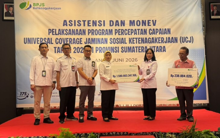 BPJS Ketenagakerjaan dan Kemendagri Kawal Percepatan UCJ 2026 di Sumut