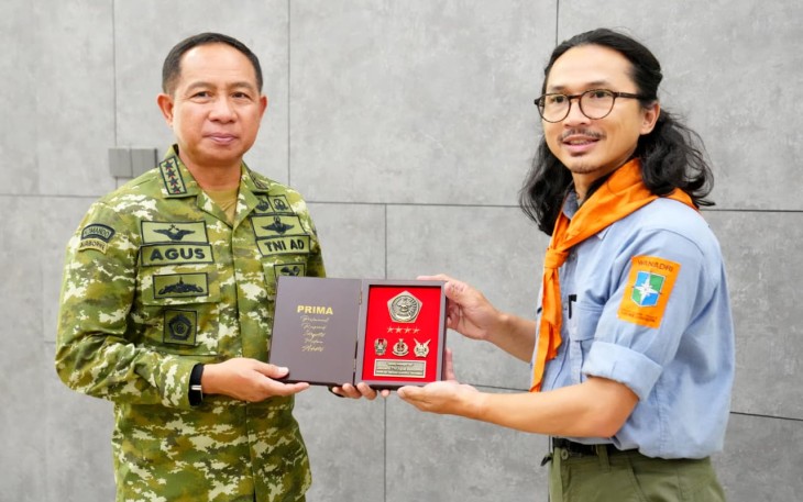Panglima TNI Terima Audiensi Organisasi Pecinta Alam Wanadri