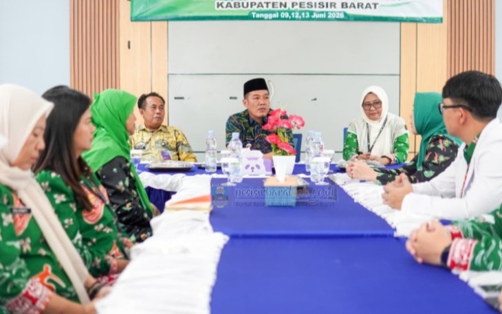 Bupati Dedi Irawan Terima Kunjungan LARS DHP di RSUD KH Muhammad Thohir Krui