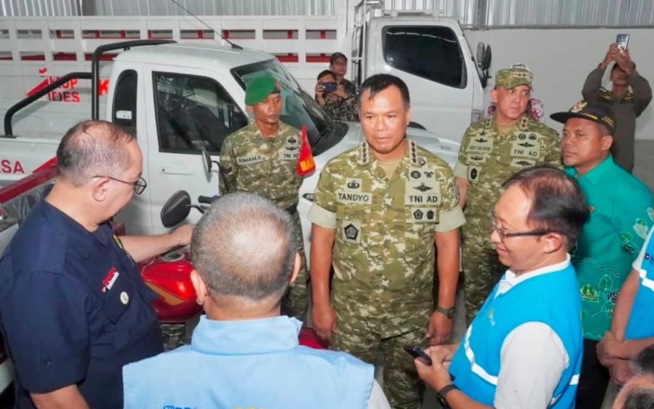Wapang TNI Tinjau Koperasi Merah Putih di Lamongan, Blora dan Bojonegoro