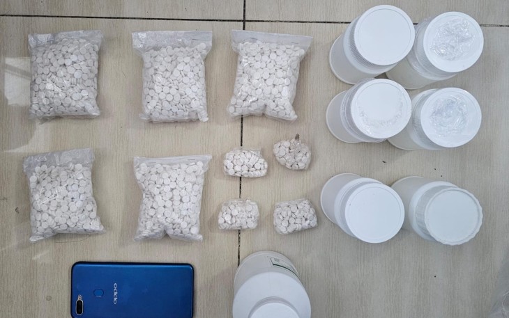 Barang Bukti Pil Koplo dan Sabu Diamankan