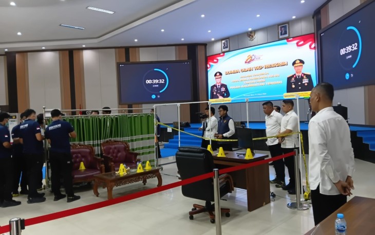 Ditreskrimsus Polda Kalteng Gelar Lomba Olah TKP, Sambut HUT Bhayangkara ke-80