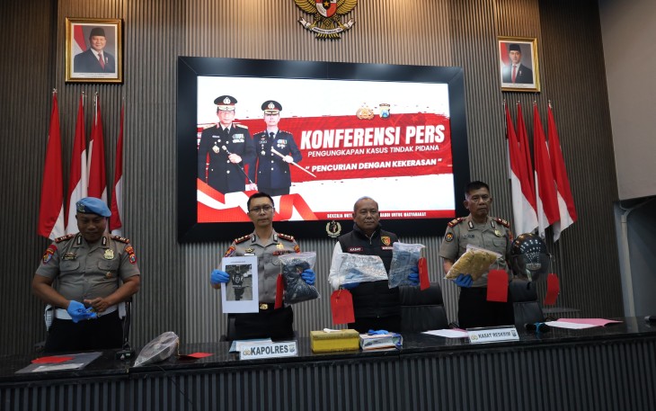 Polres Trenggalek Amankan Jambret Perhiasan