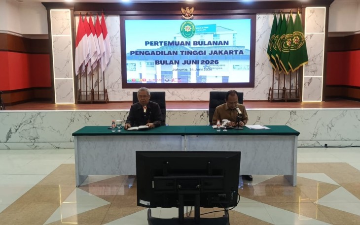 Pertemuan Bulanan Pengadilan Tinggi Jakarta Bulan Juni 2026
