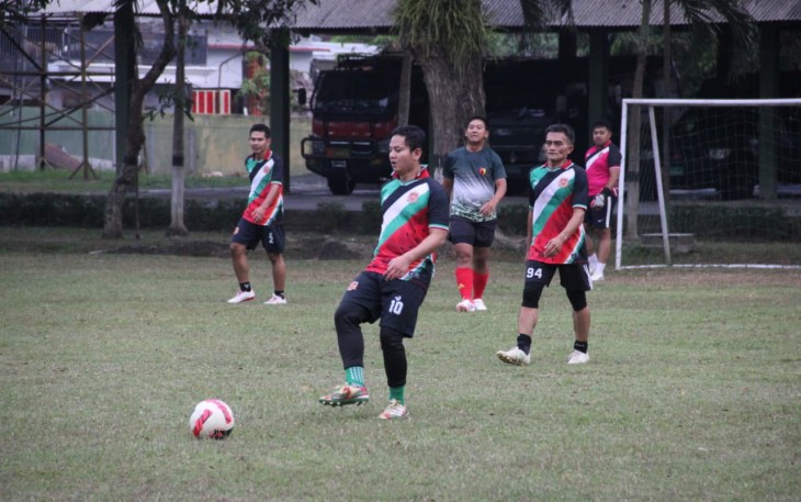 Futsal Persahabatan Pererat Sinergitas TNI dan Pemkab Trenggalek