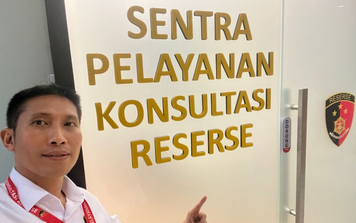 Analis Kebijakan Madya Bidang Pideksus Bareskrim Polri Kombes Pol Dr Muhammad Arsal Sahban