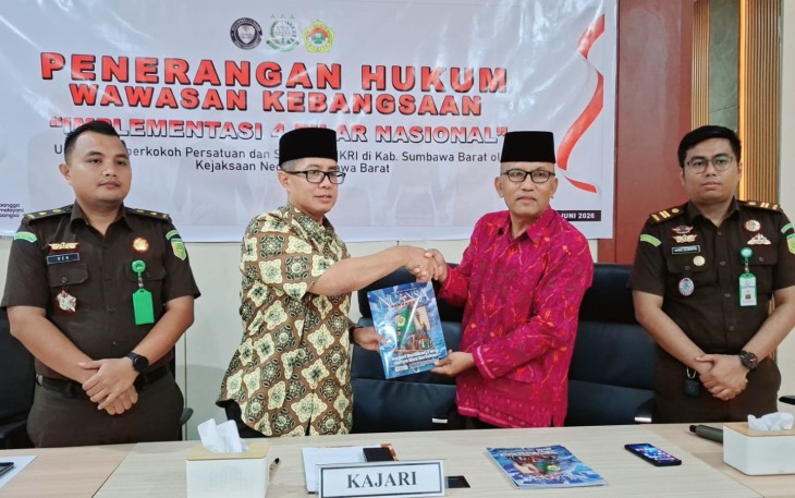 Kejaksaan Negeri Sumbawa Barat dan LDII Perkuat Wawasan Kebangsaan Melalui Penyuluhan Hukum Empat Pilar Kebangsaan