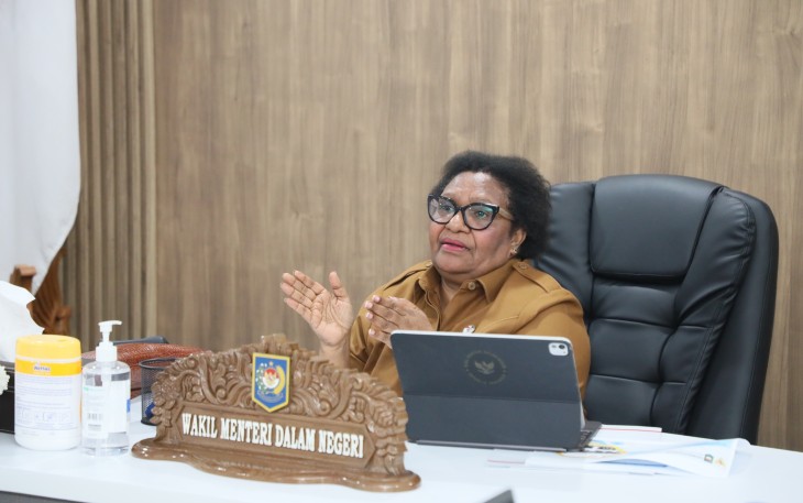 Wakil Menteri Dalam Negeri (Wamendagri) Ribka Haluk 
