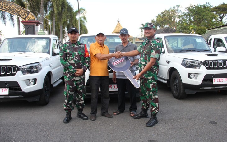 Kodim 0806/Trenggalek Salurkan 50 Mobil Pickup untuk Perkuat Operasional Koperasi Merah Putih