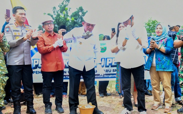 Pemprov Kepri Bangun 2 SMK Baru di Kota Batam, Gubernur Ansar Lakukan Peletakan Batu Pertama