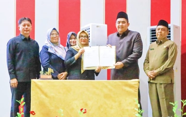 Rapat Paripurna : sahkan Ranperda Pertanggungjawaban Pelaksanaan APBD Tahun Anggaran 2025