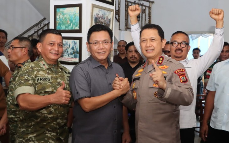 Antisipasi Dinamika Sosial Lewat Pertemuan di Warkop, Kapolda Tegaskan Forkopimda Gorontalo Solid